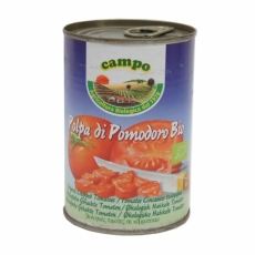 [캄포] 유기농 촙트 토마토 통조림(400g)